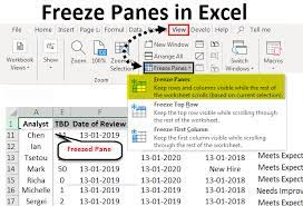 How to Freeze Column and Row in Excel